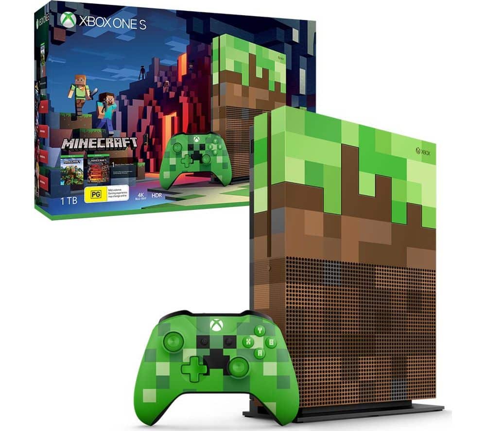Buy MICROSOFT Xbox One S Minecraft Limited Edition
