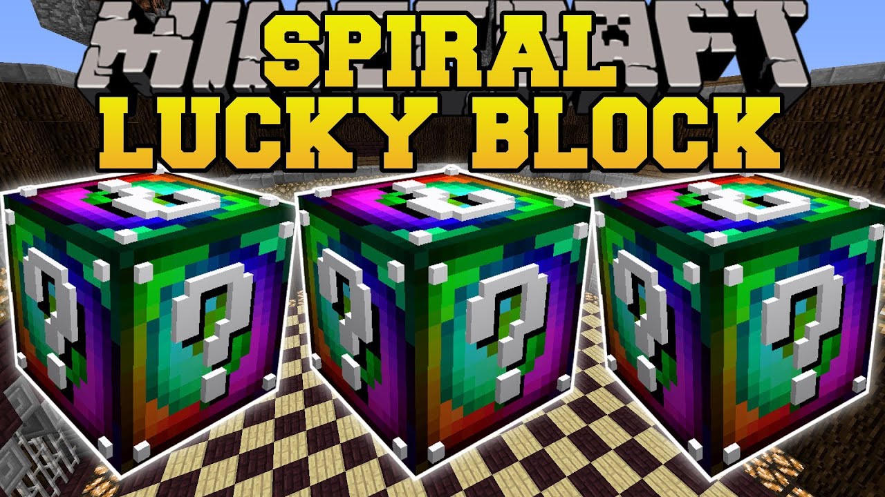 Como instalar Mod lucky blocks spiral para minecraft 1.8 ...