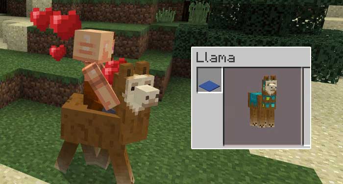 Controllable Llama Addon » Minecraft PE