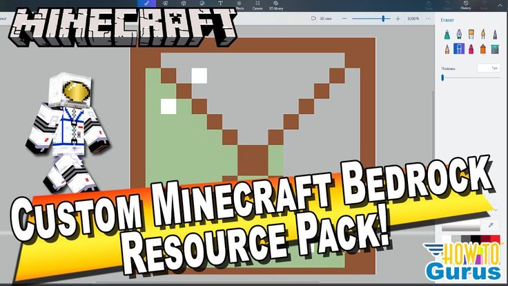 Custom Minecraft Bedrock Resource Pack