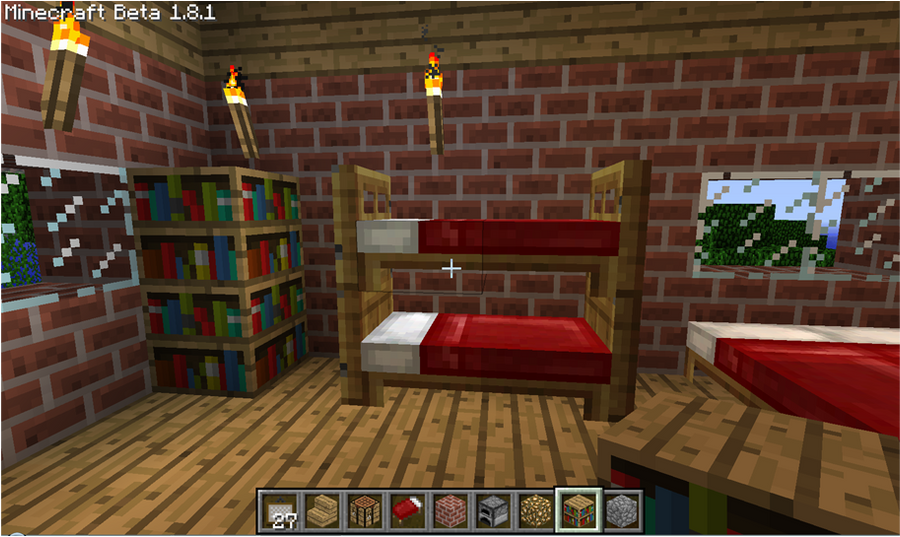 How Do You Make A Bunk Bed In Minecraft, Cool Bunk Beds In Minecraft