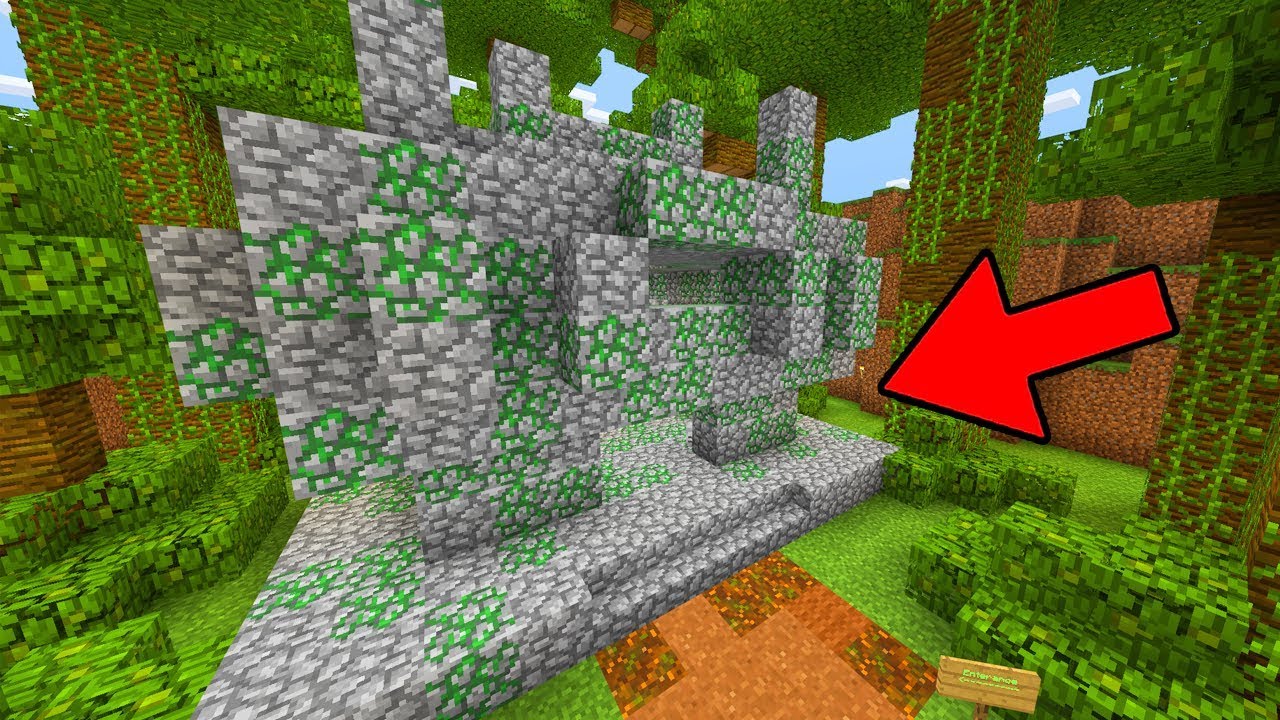 Do NOT Enter This Jungle Temple in Minecraft Pocket ...
