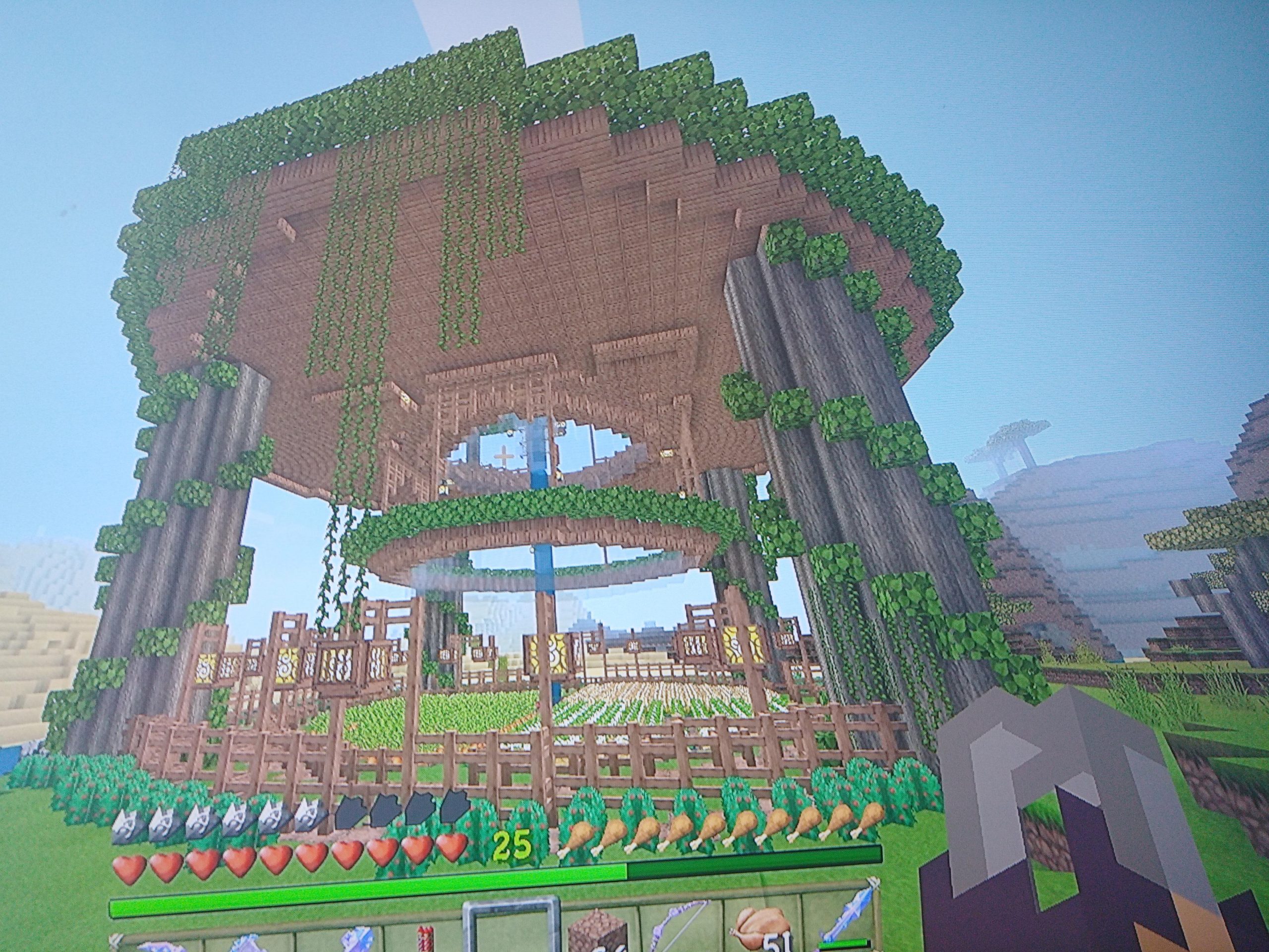 First ever big build in survival : Minecraft