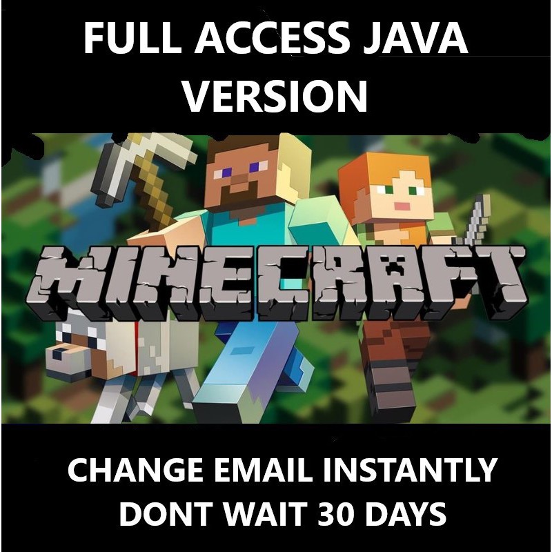 Full Access Minecraft JAVA PC Premium Account Hypixel Server NO BAN ...