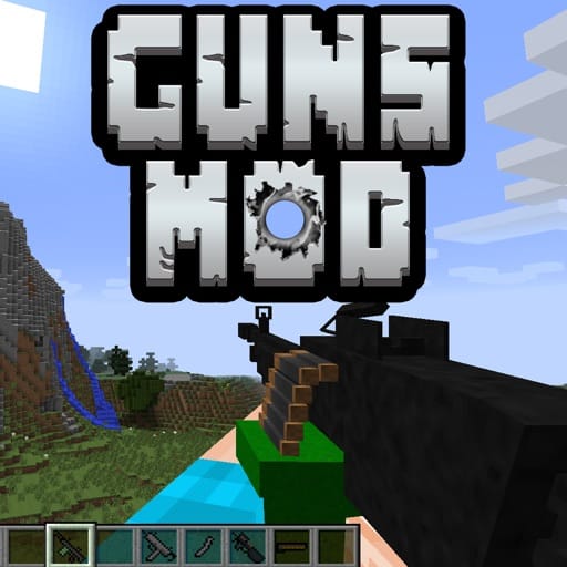 GUNS MOD for Minecraft Game PC Edition par Na Ton