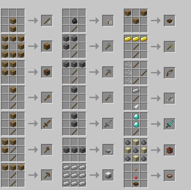 How can I craft a sword in Mine Blocks game?