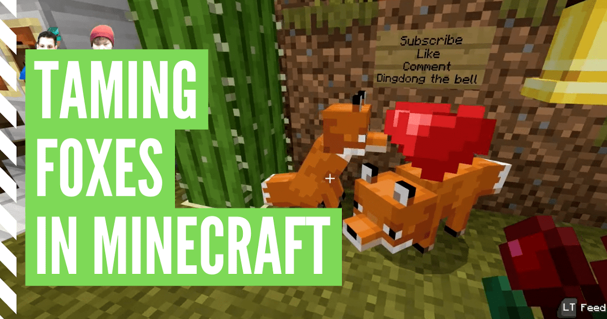 How Do You Tame A Fox In Minecraft Bedrock Edition ...