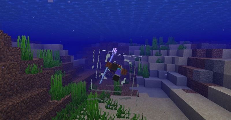 How the Riptide enchantment works in Minecraft