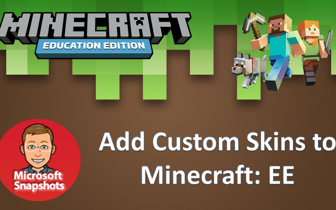 How to add custom skins to Minecraft Education Edition