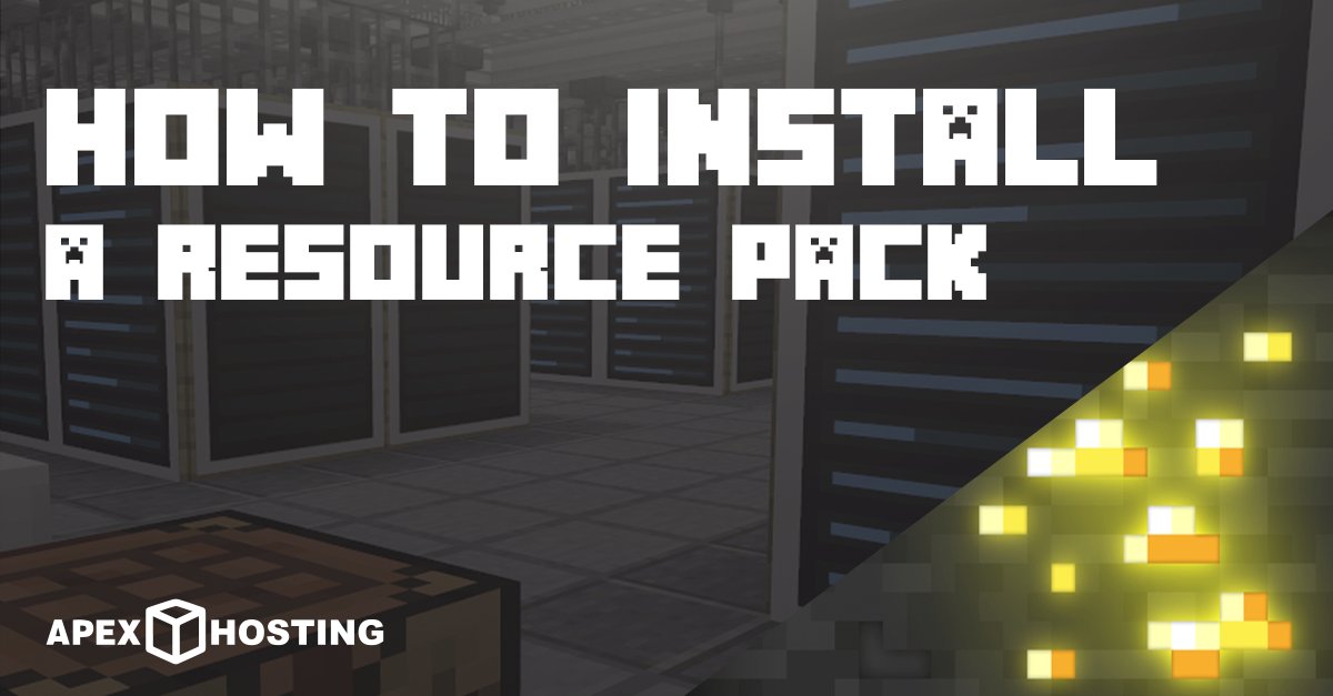 How To Add Resource Packs To Minecraft Server