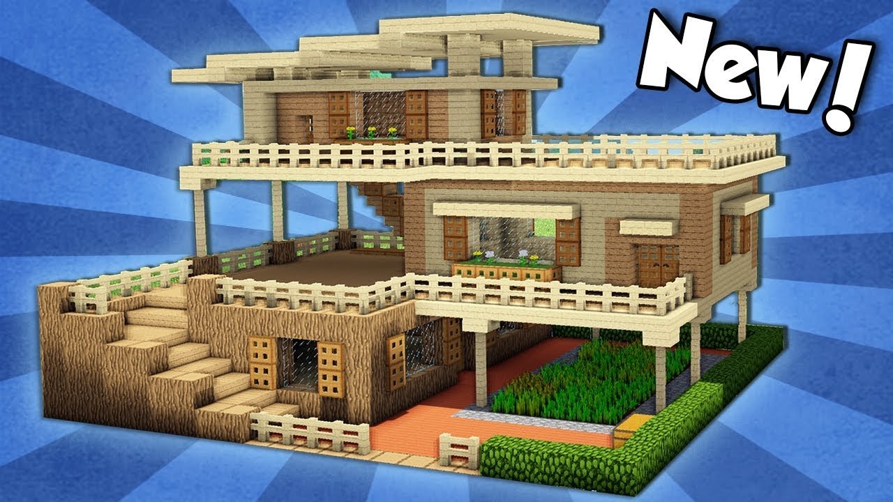 How To Build A Big House In Minecraft Easy
