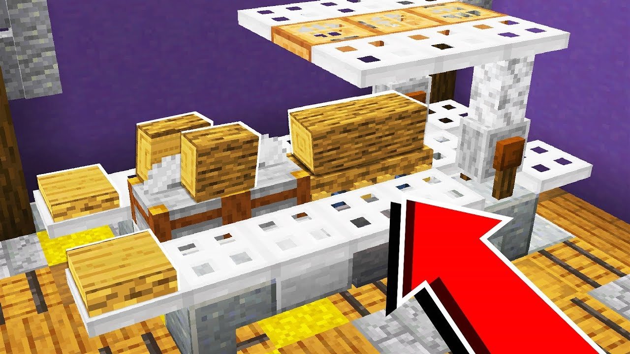 How to Build a REALISTIC WORKING SAW in Minecraft! (NO ...