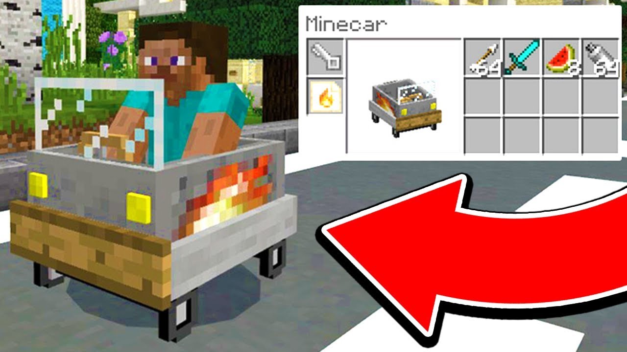 HOW TO BUILD A WORKING CAR IN MINECRAFT! (FLYING CARS)