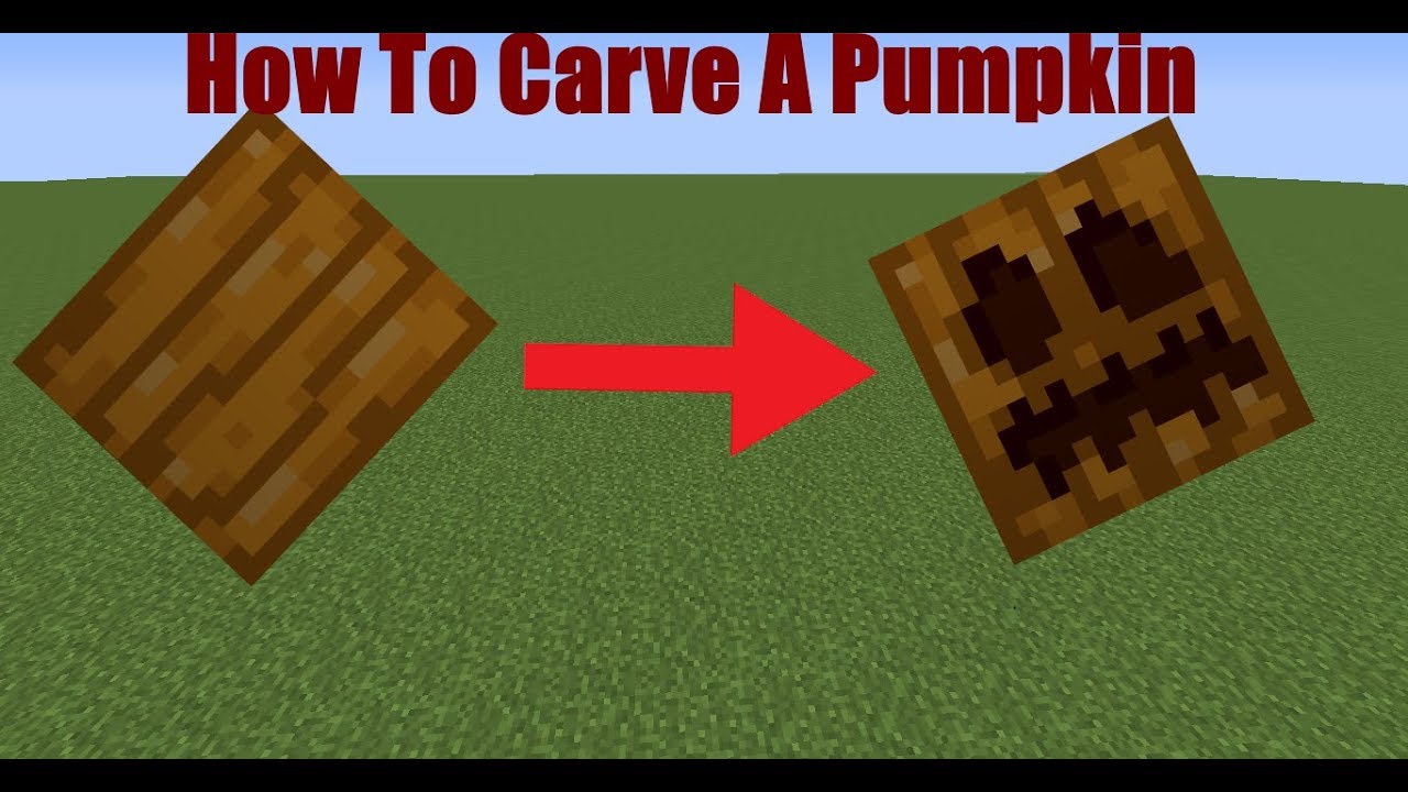 How To Carve A Pumpkin In Minecraft Snapshot 17w48a