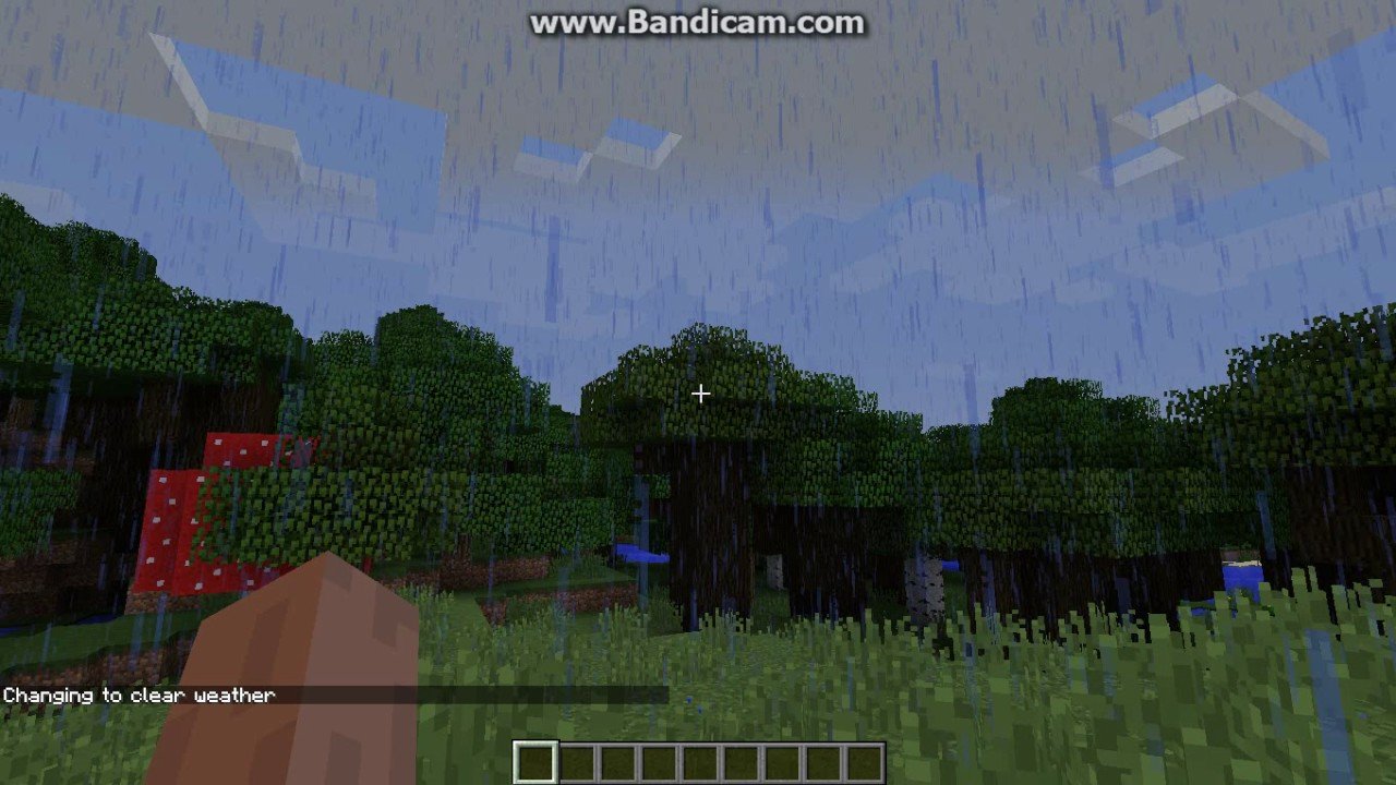 How To Change Weather In Minecraft