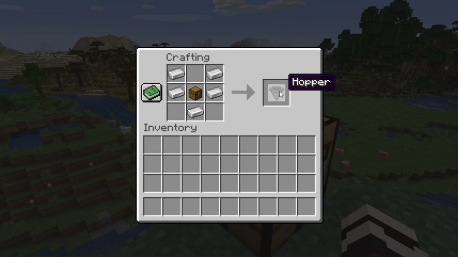 How to craft and use a Minecraft hopper