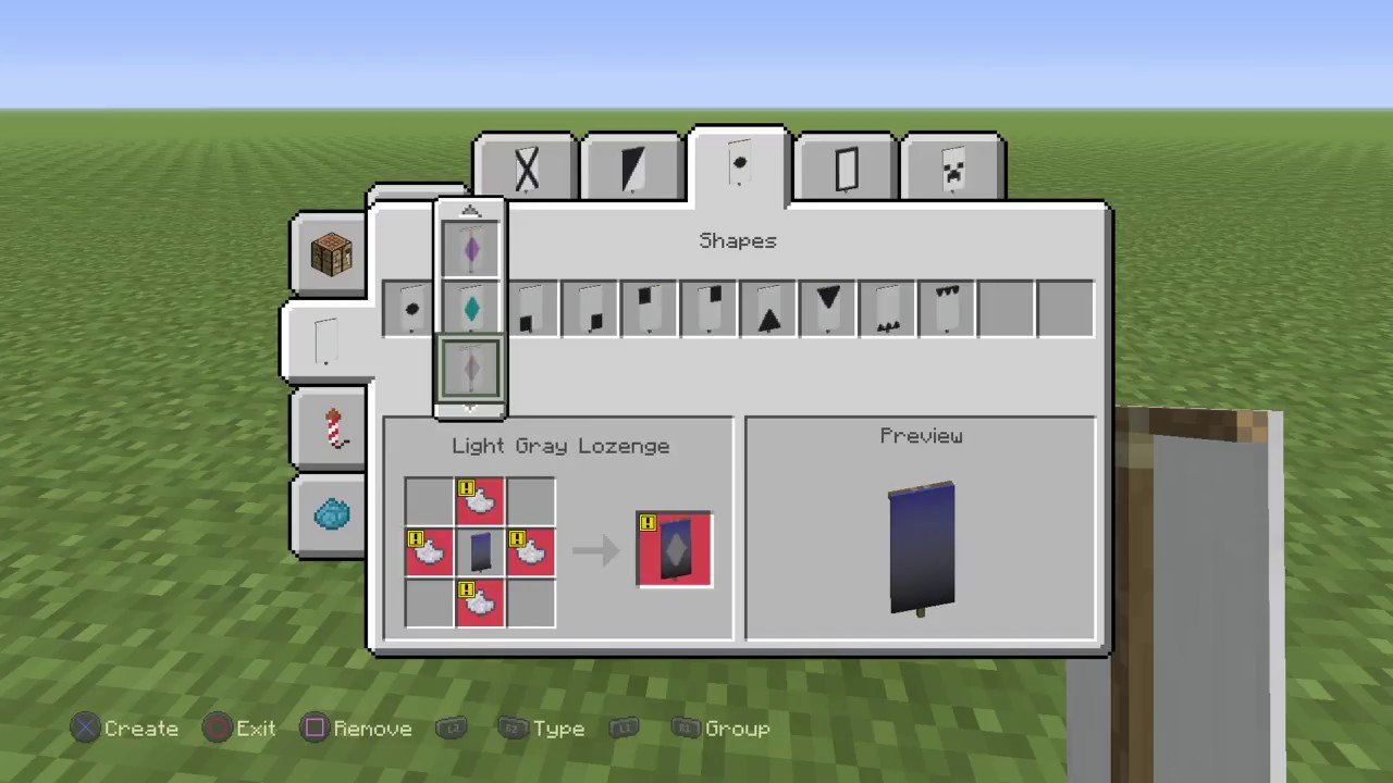How To Customize Banners in Minecraft PS4