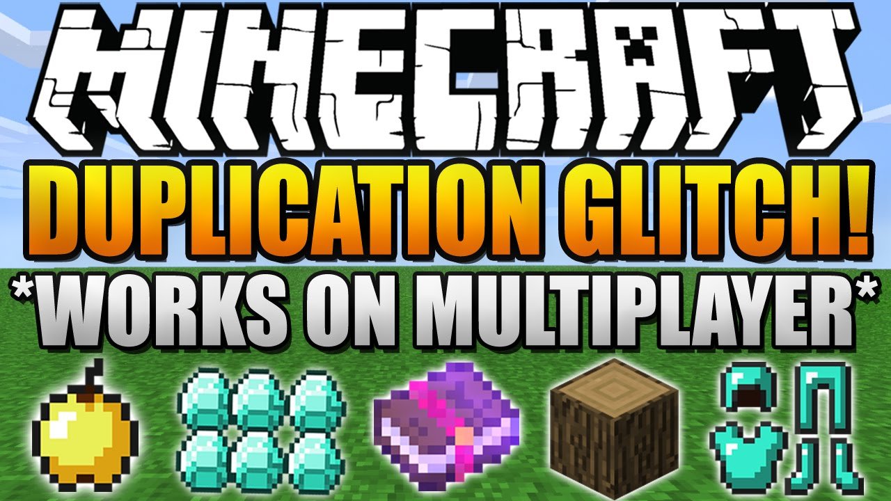 How To Duplicate Items in Minecraft 1.8.1 *Works on ...
