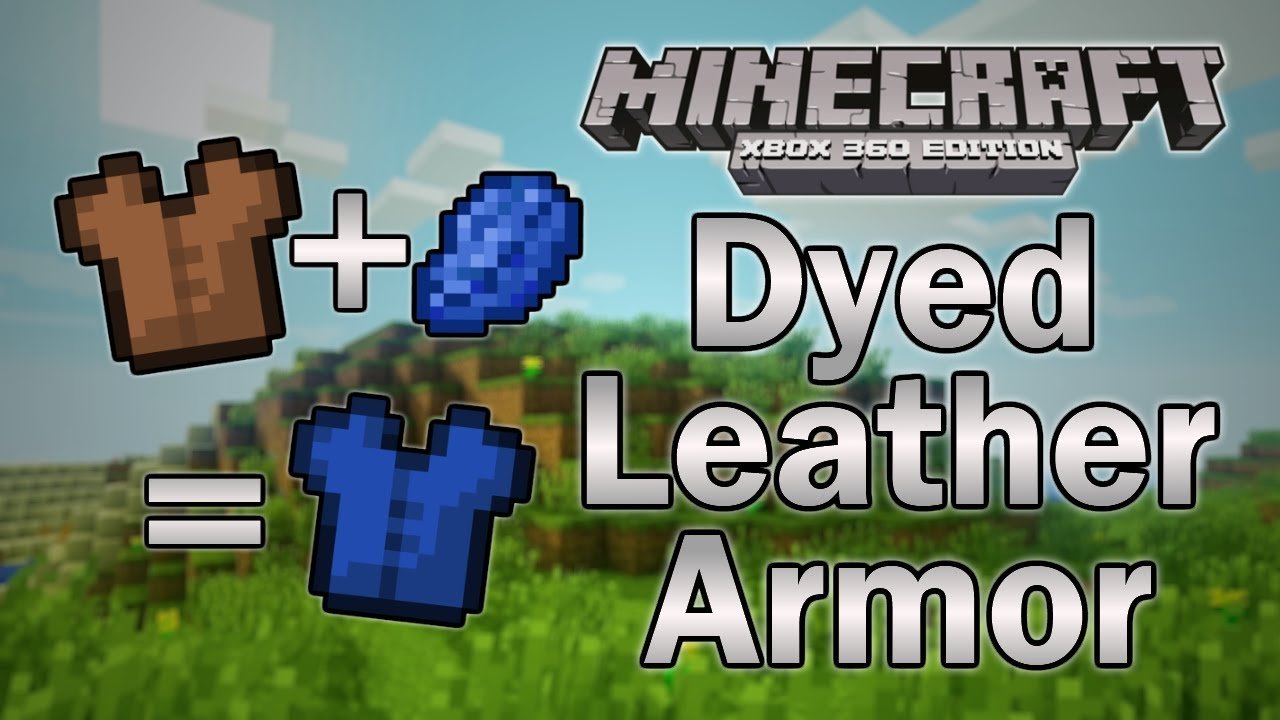 How to Dye Armor in Minecraft Pocket Edition
