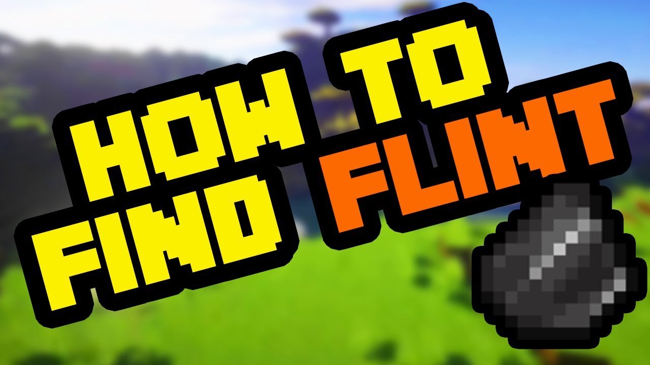 How to Find Flint in Minecraft