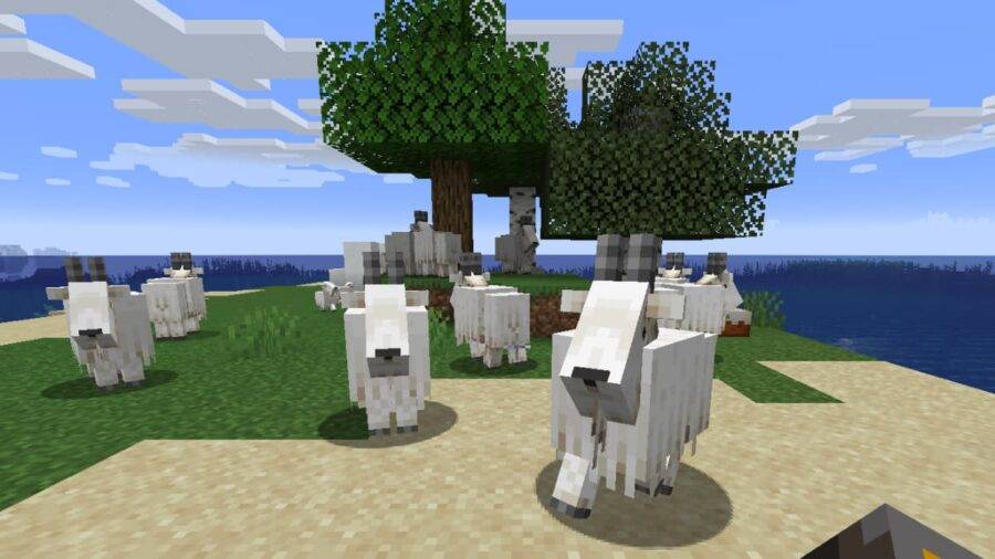 How to Get a Goat Horn in Minecraft