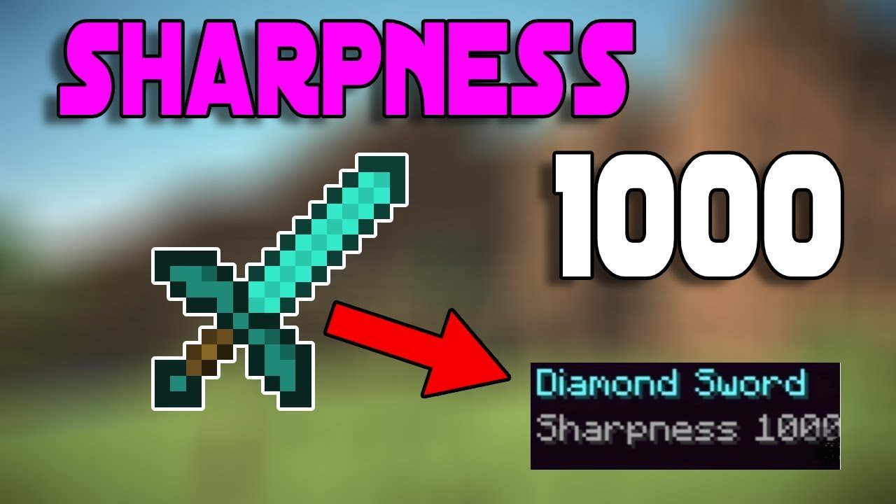 How To Get A Sharpness 1,000 Sword In Minecraft 1.16.2 ...