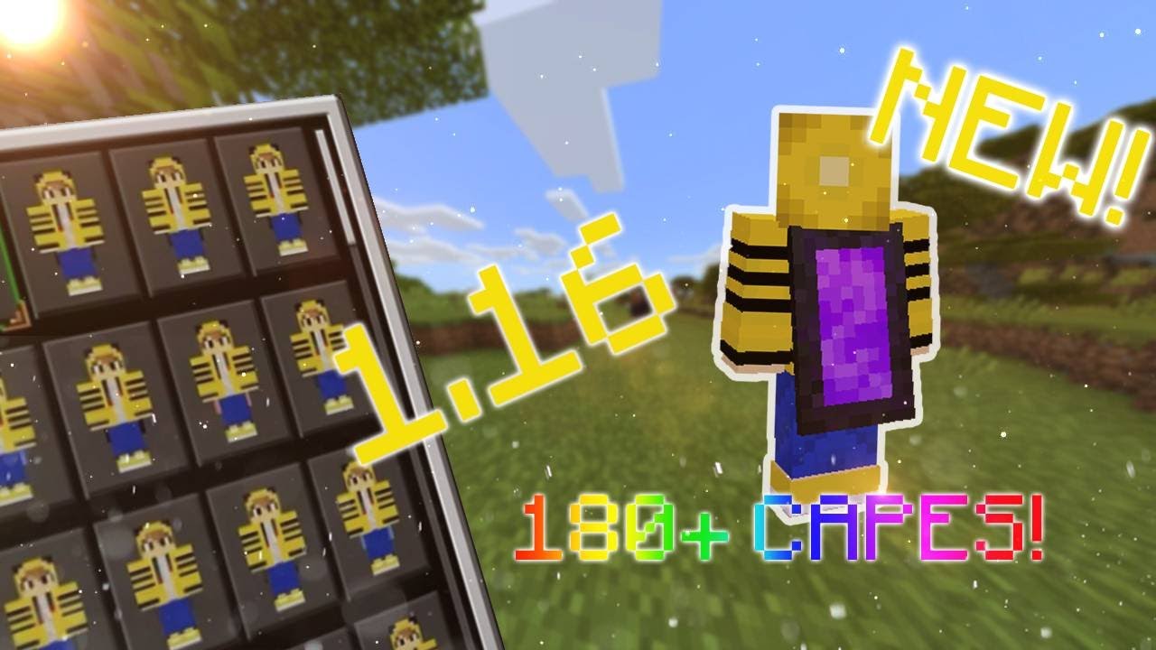 How To Get CUSTOM CAPES In Minecraft Bedrock Edition (1.16.X