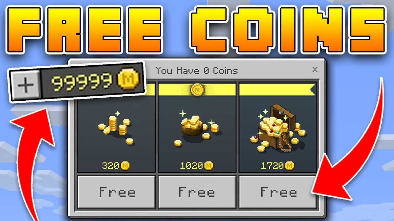 How to Get FREE COINS in Minecraft Pocket Edition!! (MCPE ...