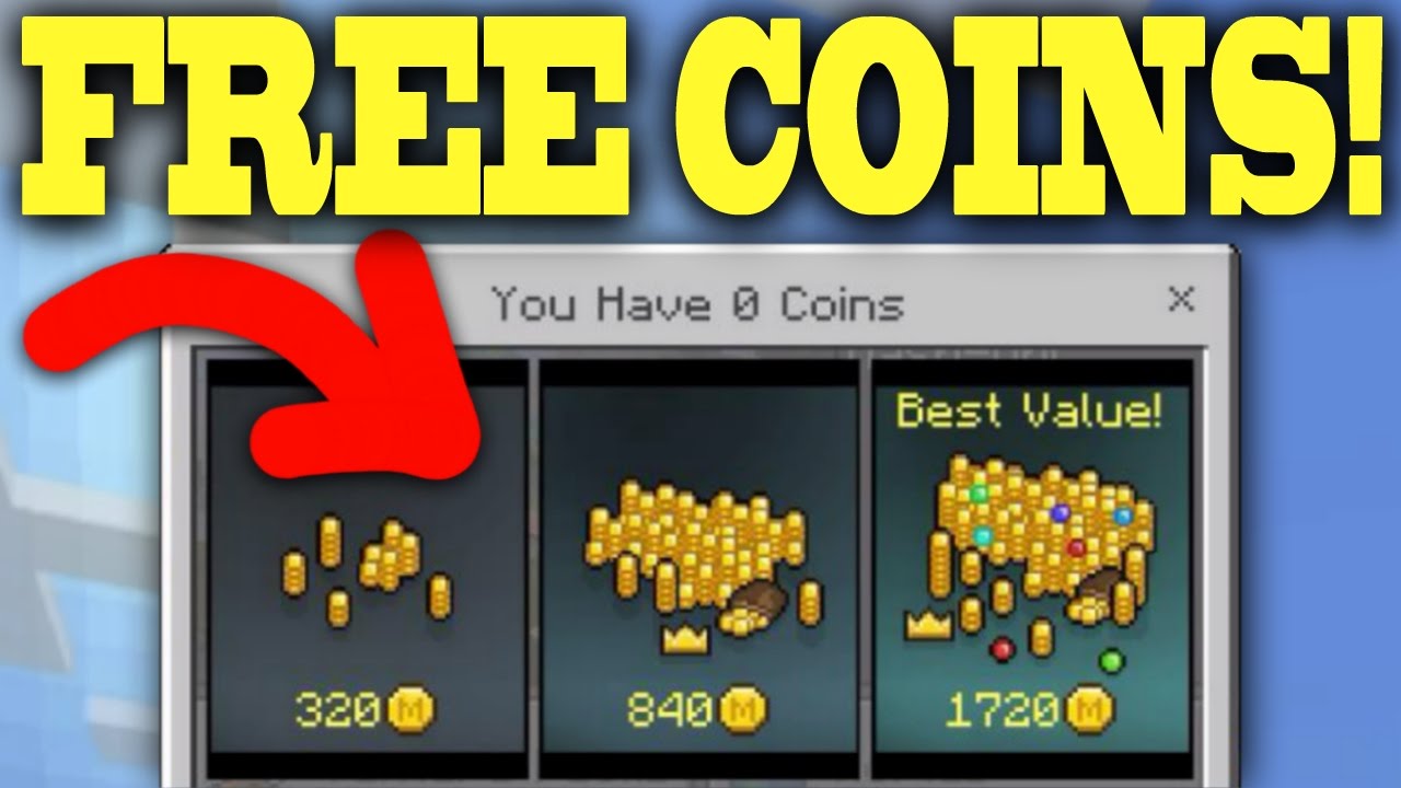 How to get FREE Minecraft Coins for MCPE!!! [1.1+]