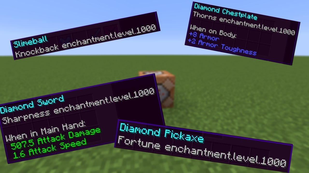 HOW TO GET LEVEL 1000 ENCHANTMENTS IN MINECRAFT 1.16 ...