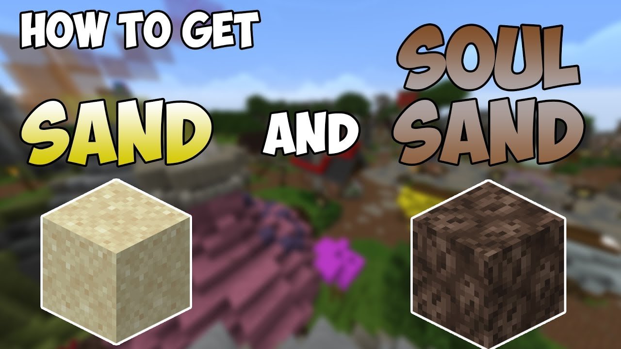 How to get SAND and SOULSAND in Hypixel Skyblock