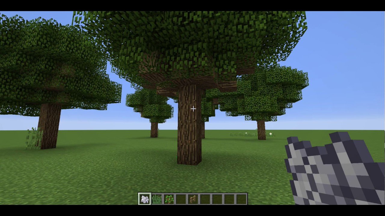 How to grown big oak trees the simple way in Minecraft ...