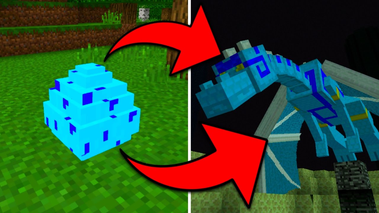 How To Hatch the Blue Dragon Egg in Minecraft Pocket ...