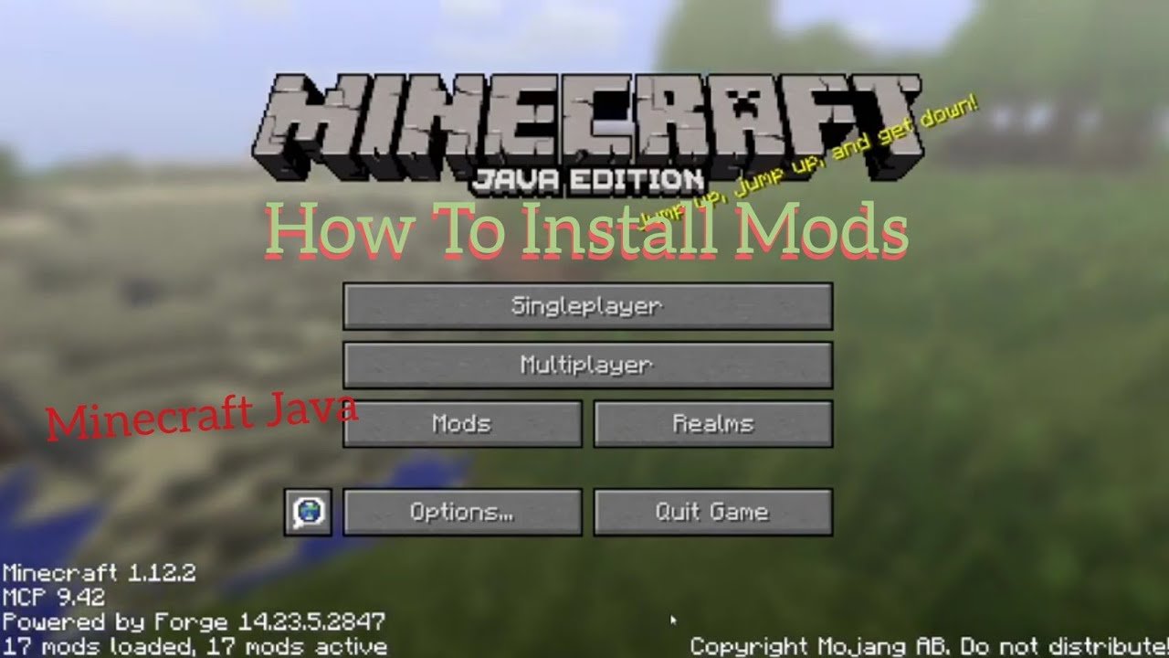 How to install minecraft Forge Mods (1.12.2