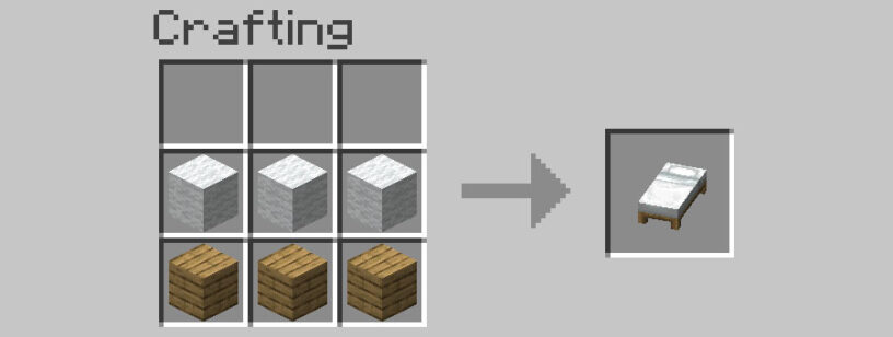 How to Make a Bed in Minecraft (2021)