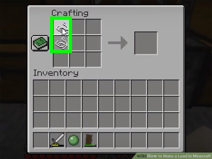 How to Make a Lead in Minecraft: 8 Steps (with Pictures)