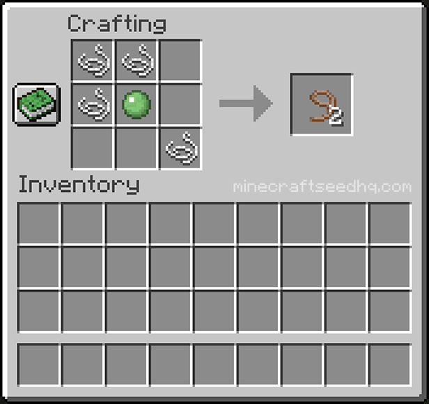 How to make a lead in Minecraft