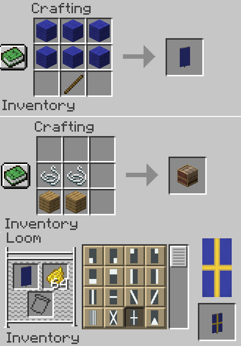 How To Make A Loom In Minecraft 114