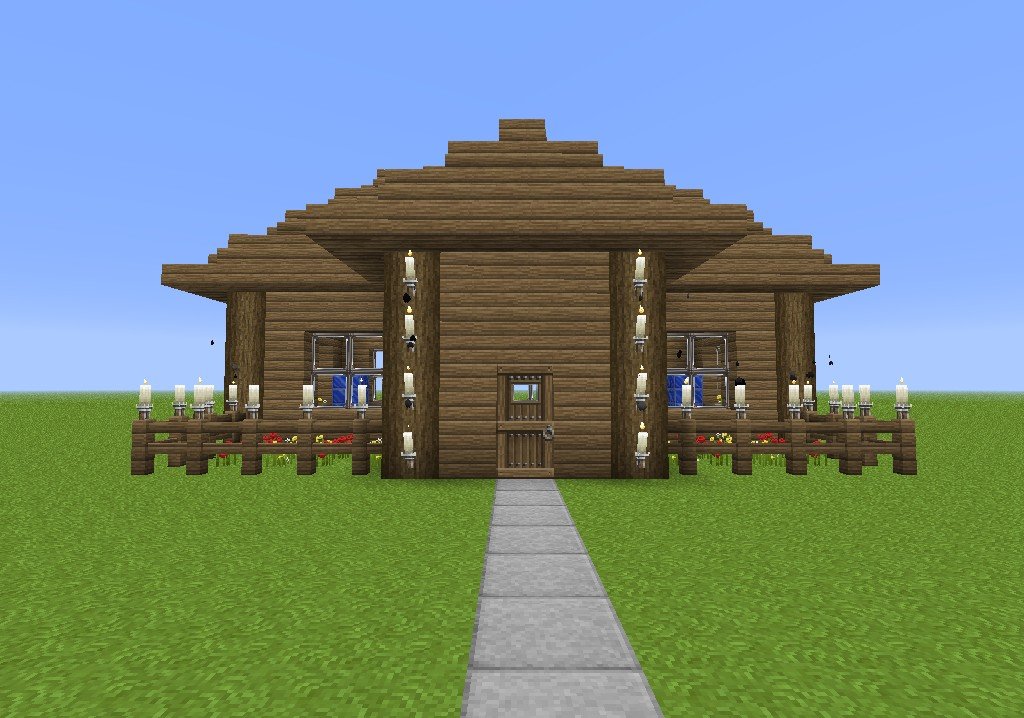 How to make a simple house in Minecraft (For Beginners ...