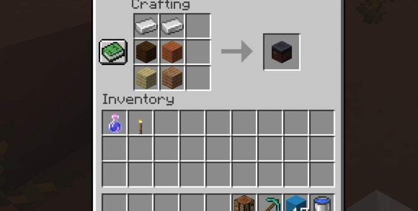 How to make a Smithing Table in Minecraft
