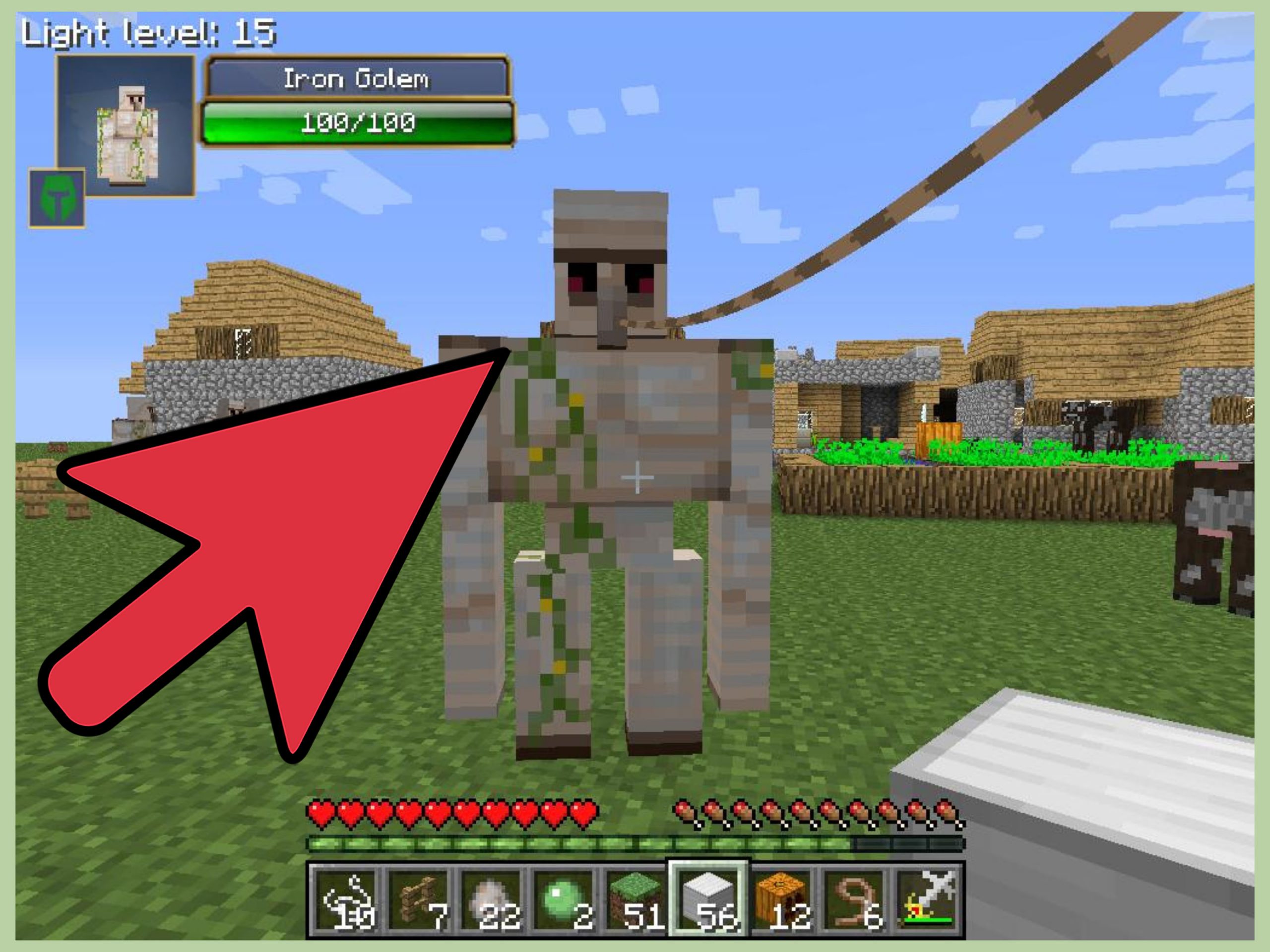 How to Make an Iron Golem in Minecraft: 8 Steps (with ...