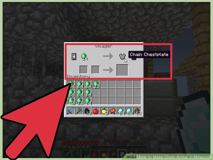 How to Make Chain Armor in Minecraft: 8 Steps (with Pictures)