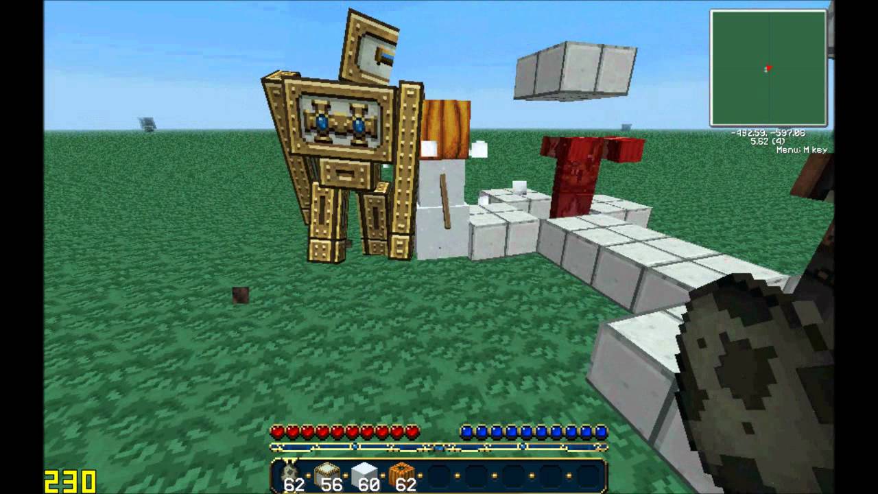 How to make Iron Golem and Snowmen in Minecraft