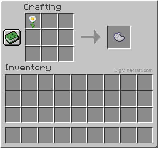 How to make Light Gray Dye in Minecraft