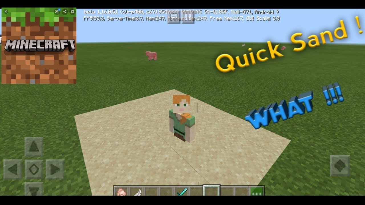 How to make quick sand in minecraft.