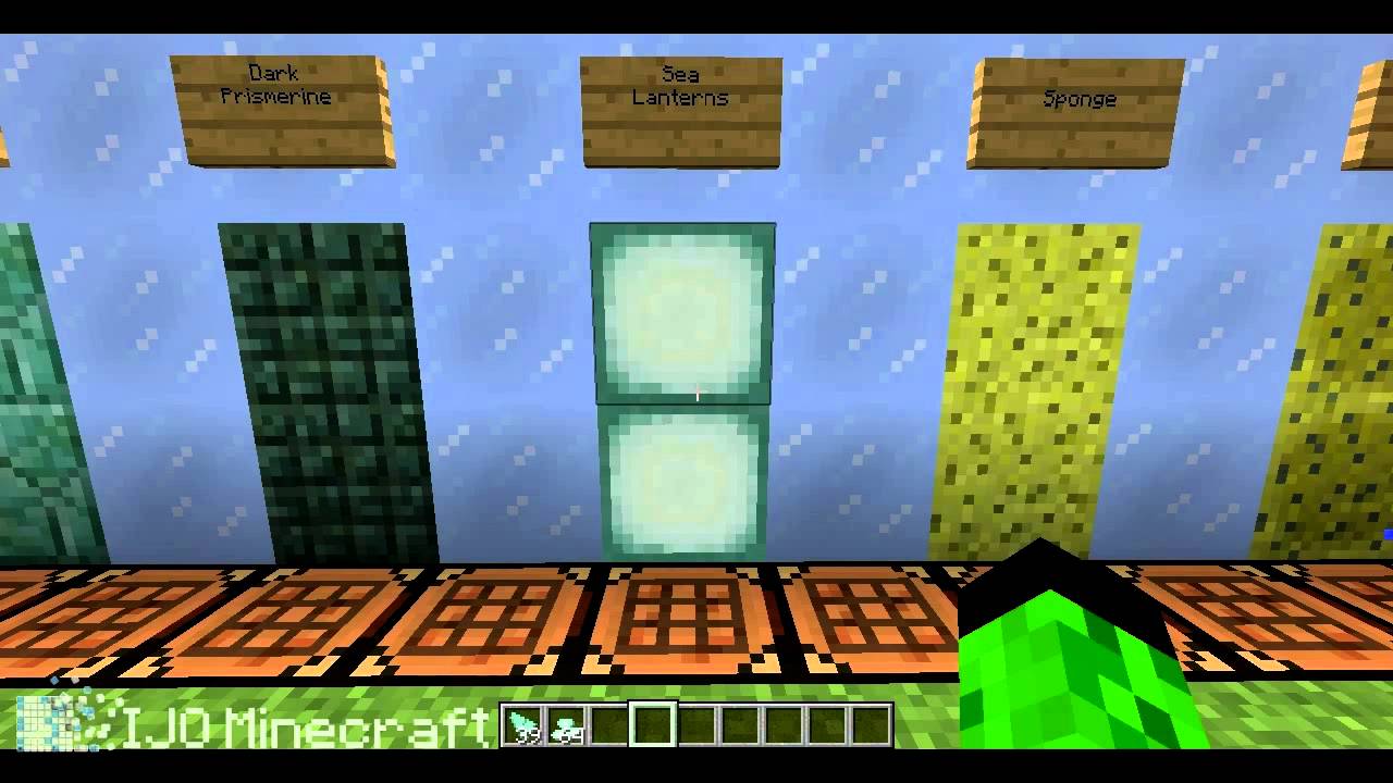 How To Make Sea Lanterns In Minecraft 1.8