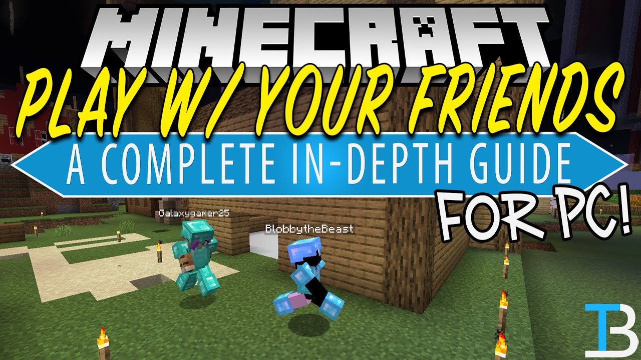 How to Play Minecraft with your friends on pc ( Java Edition )