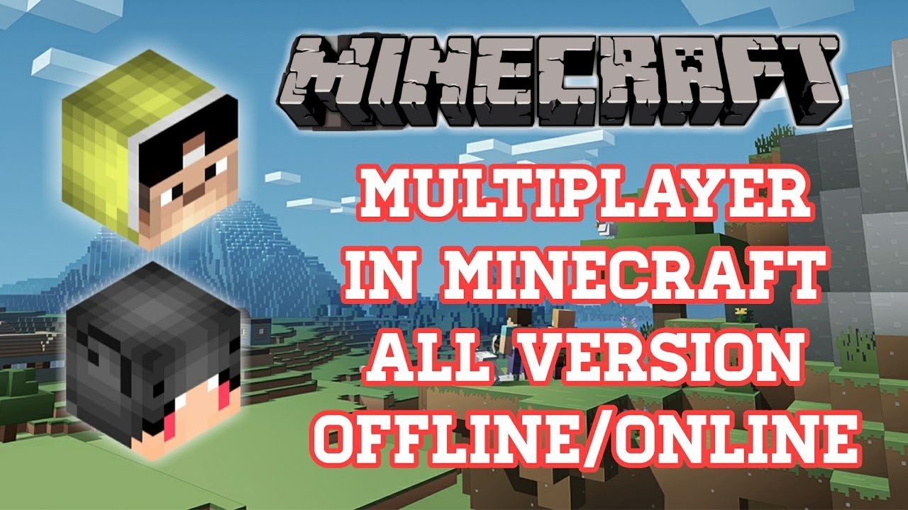 HOW TO PLAY MULTIPLAYER IN MINECRAFT (ALL VERSION ONLINE ...