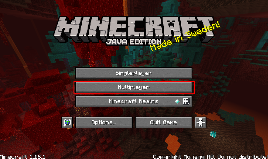 How to play multiplayer Minecraft â your options.