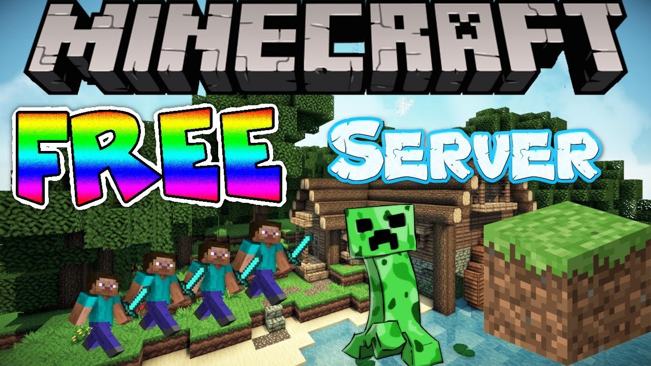 How to Play on a MINECRAFT SERVER for FREE with your ...